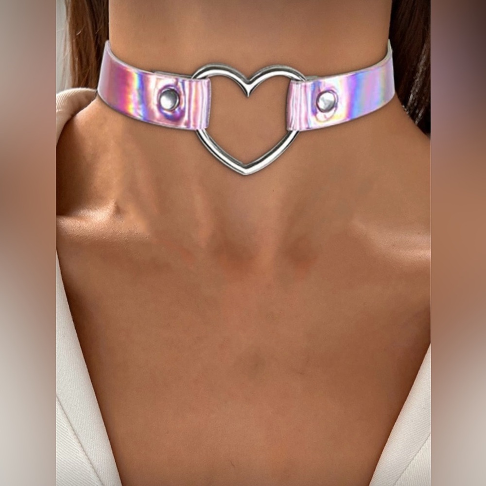 Cute Cosplay Heart Choker